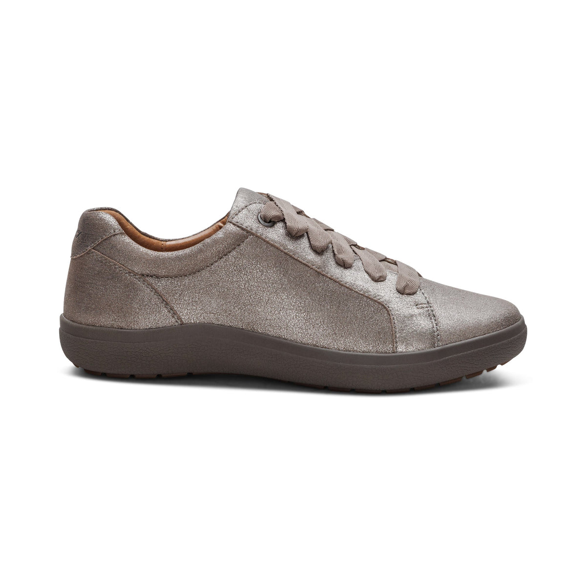 Courtney Lace-up Sneaker - Brushed Silver