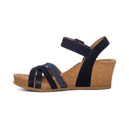 Noelle Arch Support Wedge - Navy