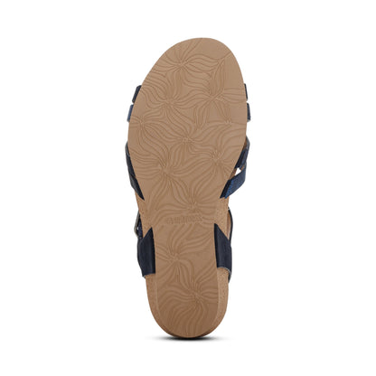 Noelle Arch Support Wedge - Navy