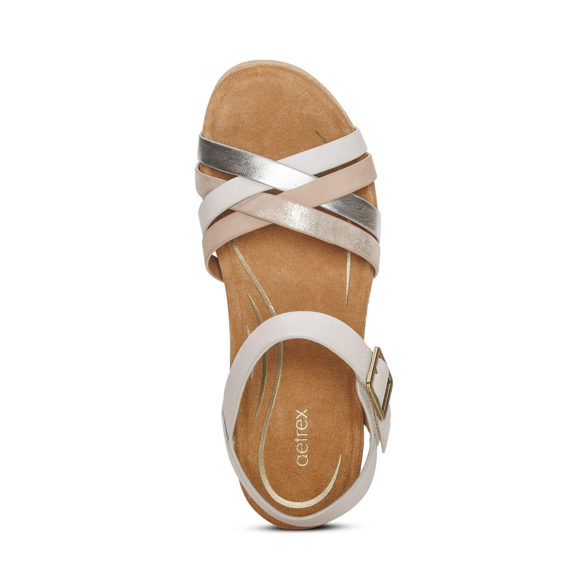 Noelle Arch Support Wedge - Ivory