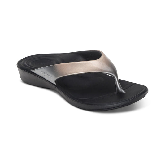 Maui Orthotic Women's Flips - Metallic Ombre