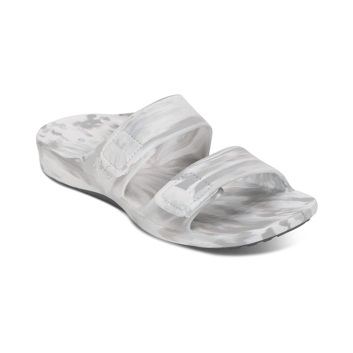 Milos Orthotic Men's Slides - White Ombre
