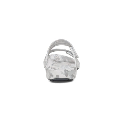 Milos Orthotic Men's Slides - White Ombre