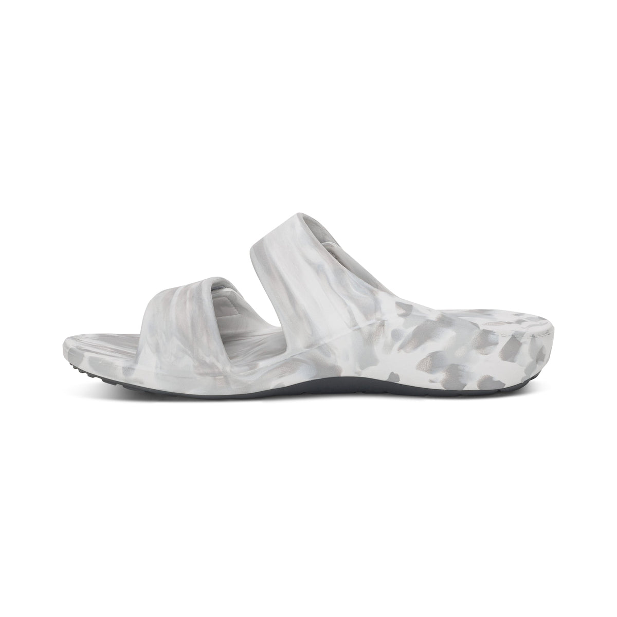 Milos Orthotic Men's Slides - White Ombre