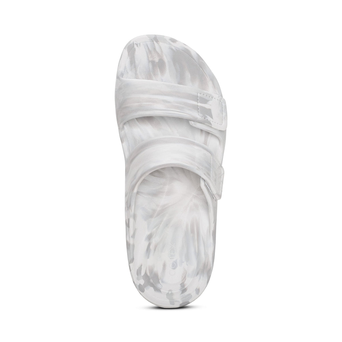 Milos Orthotic Men's Slides - White Ombre