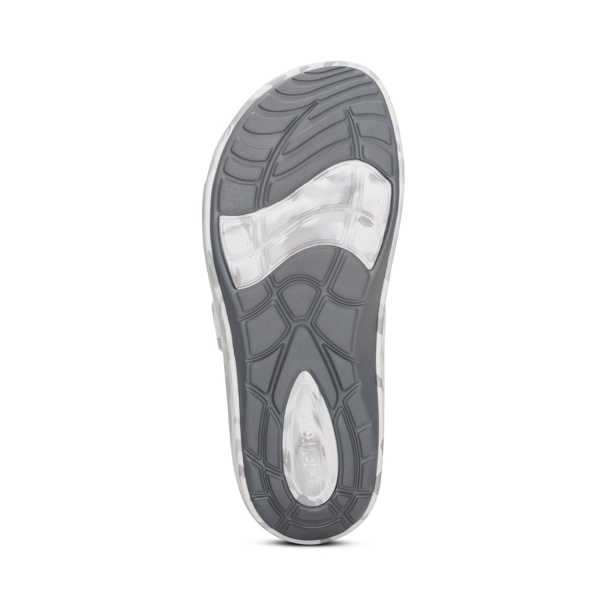 Milos Orthotic Men's Slides - White Ombre