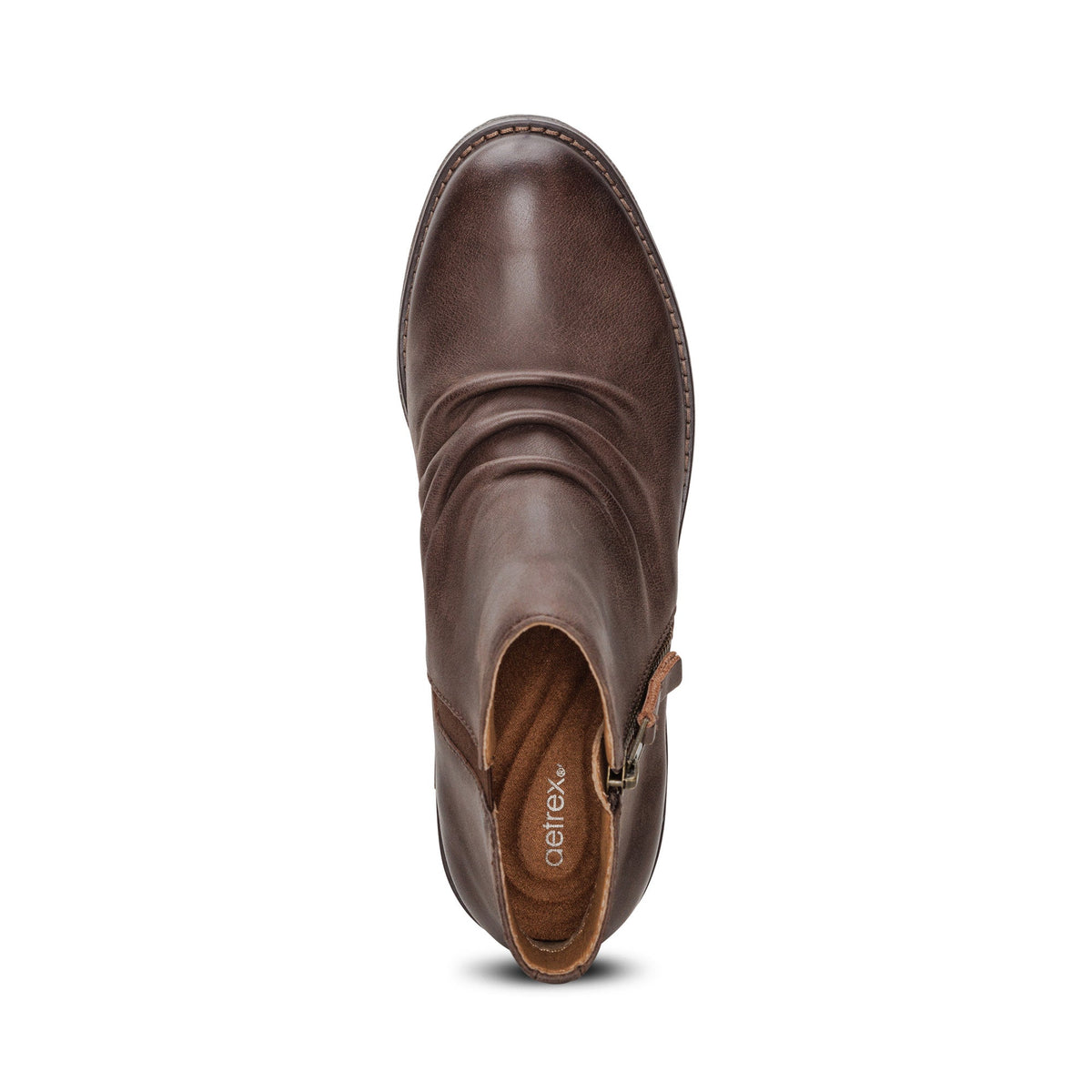 Mila Low Boot - Dark Brown