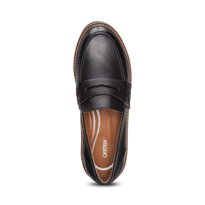 Collette Arch Support Loafer - Black