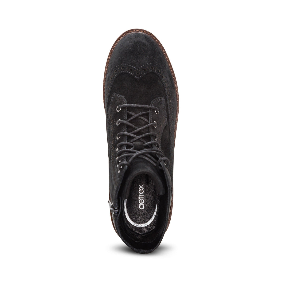 Margot Lace-Up Boot - Black