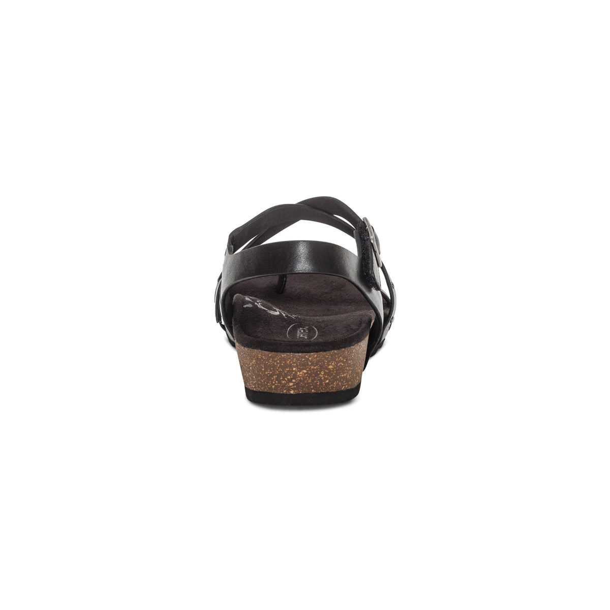 Lauren Quarter Strap Sandal - Black