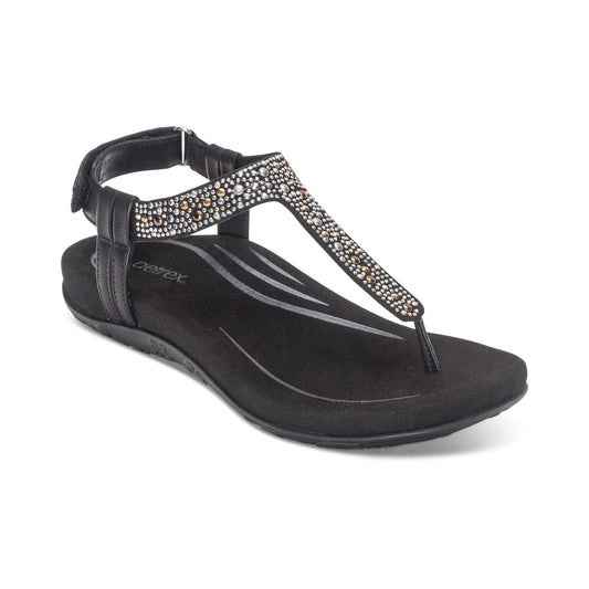 Marni Slingback Thong Sandal - Black