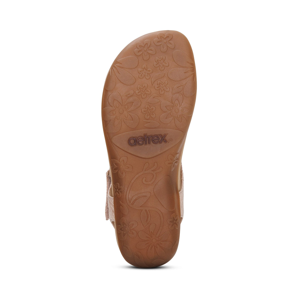 Ellie Adjustable Quarter Strap Thong Sandal - Blush