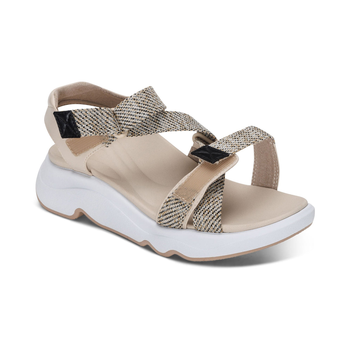 Marz Adjustable Sport Sandal - Beige