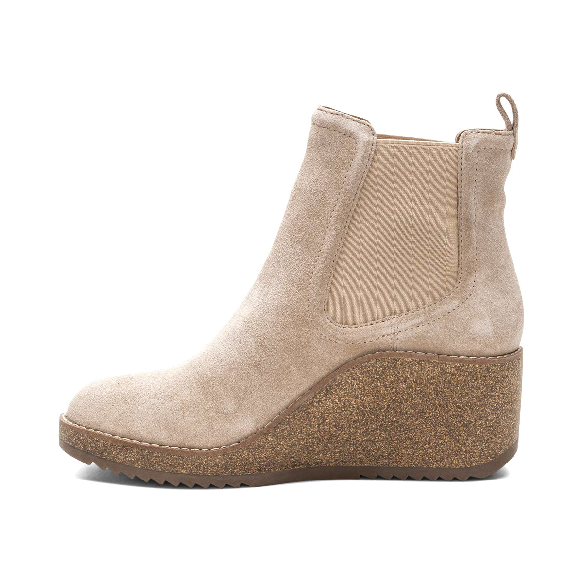 Dawn Wedge Boot - Tan