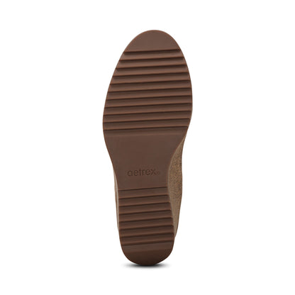 Dawn Wedge Boot - Tan