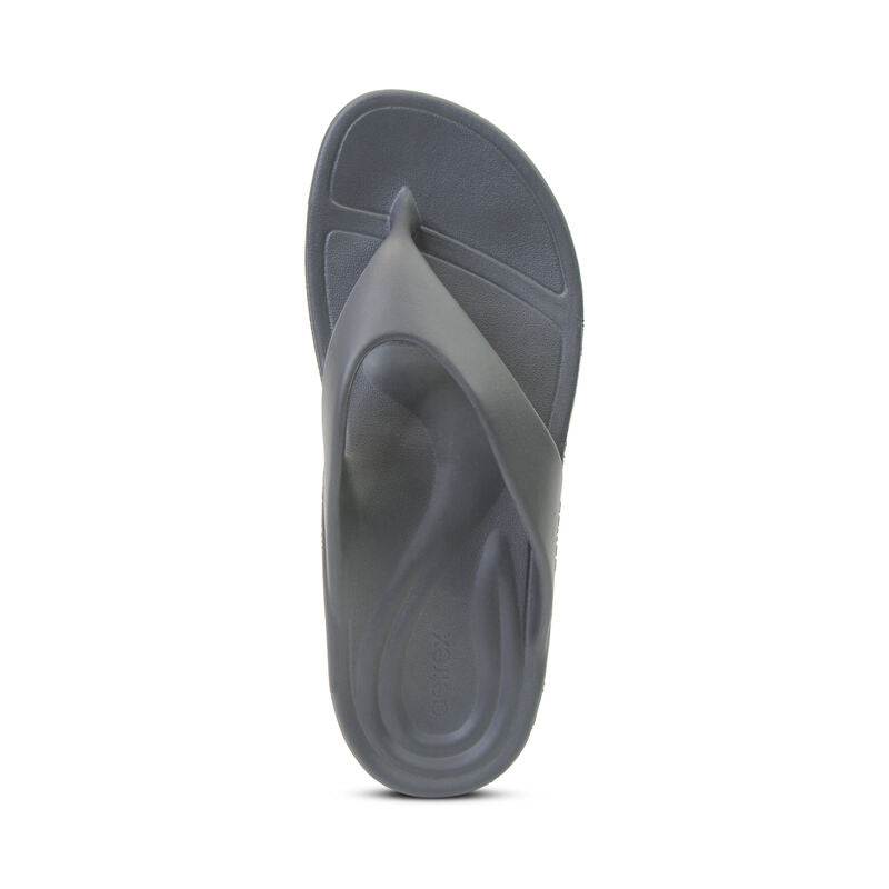 Maui Orthotic Men's Flips - Charcoal