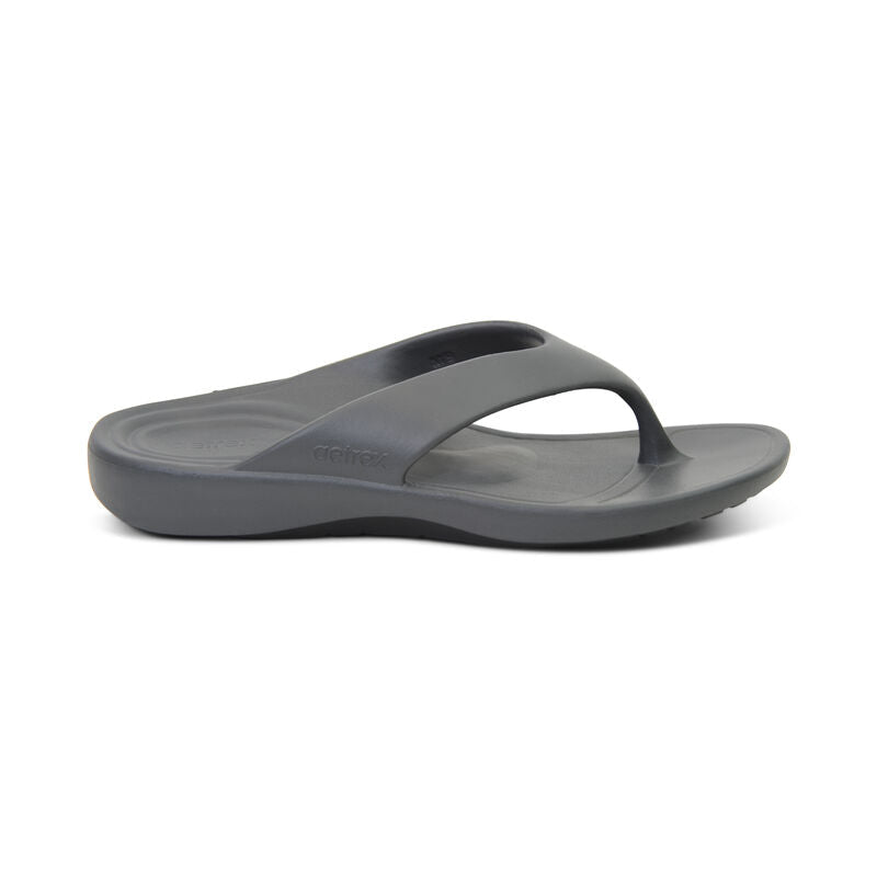 Maui Orthotic Men's Flips - Charcoal
