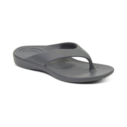 Maui Orthotic Men's Flips - Charcoal