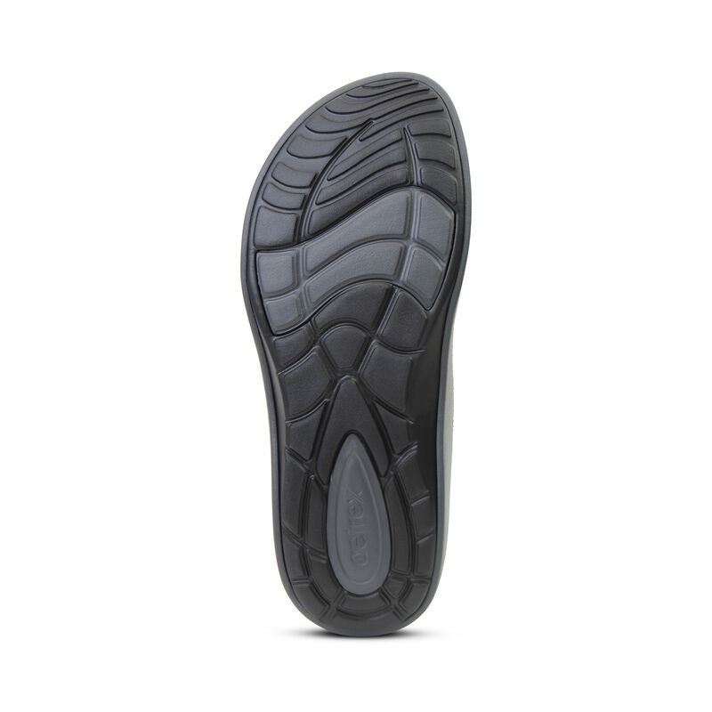 Maui Orthotic Men's Flips - Charcoal