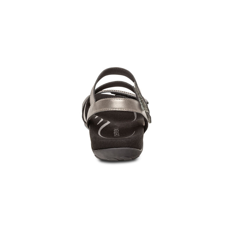Gabby Adjustable Quarter Strap Sandal - Black Multi