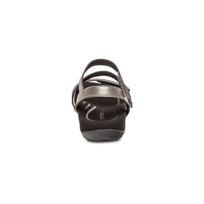 Gabby Adjustable Quarter Strap Sandal - Black Multi