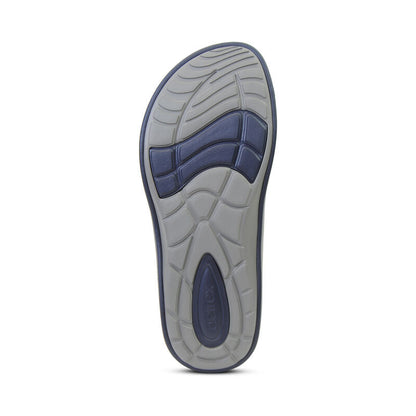Maui Orthotic Men's Flips - Navy