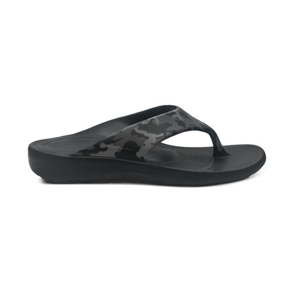Maui Orthotic Men's Flips - Charcoal Camo