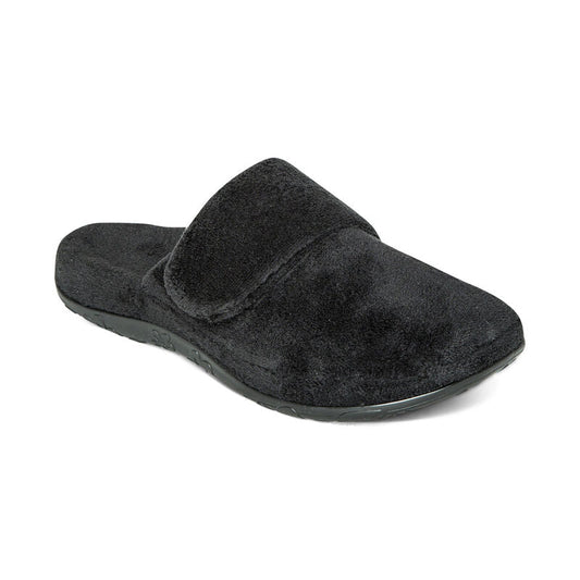 Mandy Closed Toe Slipper - Black