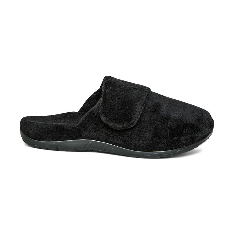 Mandy Closed Toe Slipper - Black