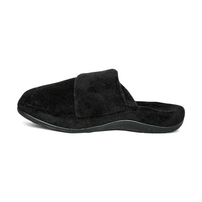 Mandy Closed Toe Slipper - Black