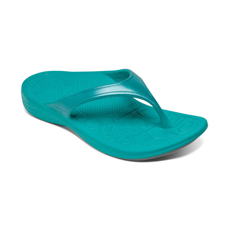 Fiji Orthotic Women's Flips - Aqua