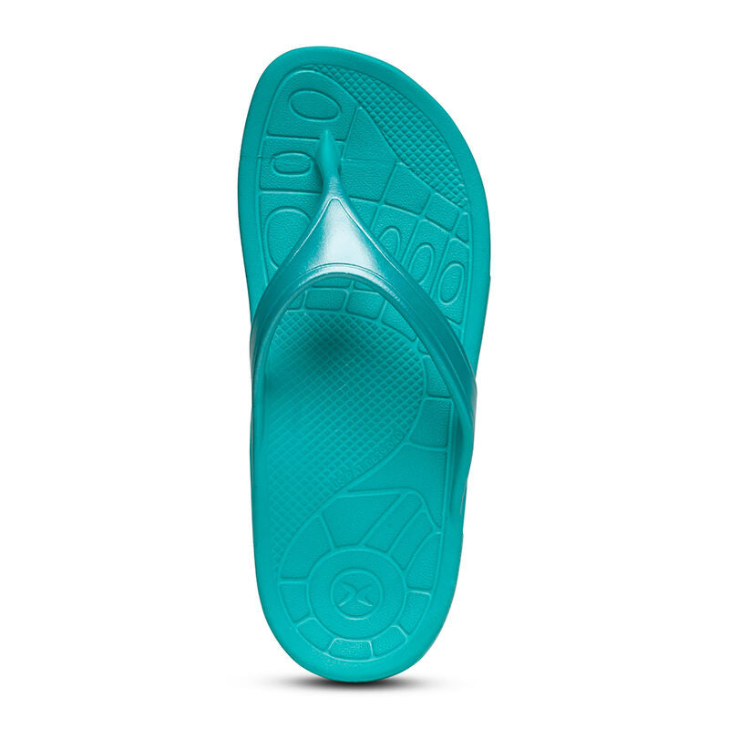 Fiji Orthotic Women's Flips - Aqua