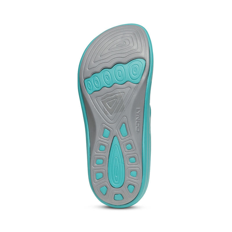 Fiji Orthotic Women's Flips - Aqua