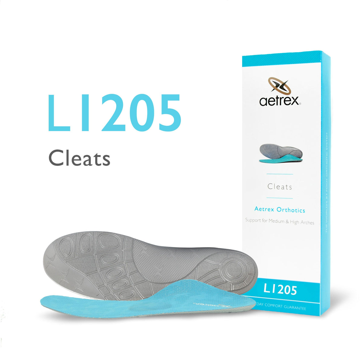 Unisex Cleats Med/High Arch W/ Metatarsal Support