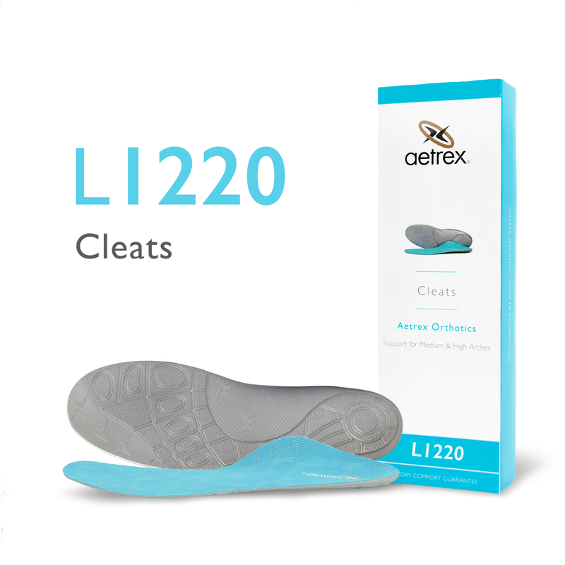 Unisex Cleats Posted Orthotics