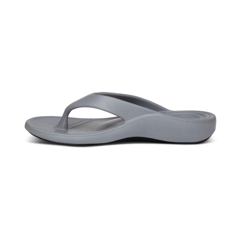 Maui Orthotic Women's Flips - Matte Grey
