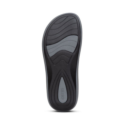 Maui Orthotic Women's Flips - Matte Grey