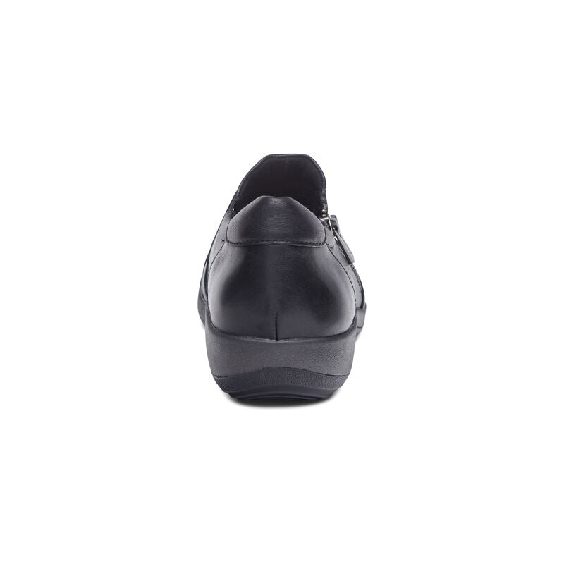 Katie Side Zip Slip-On - Black