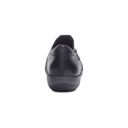 Katie Side Zip Slip-On - Black