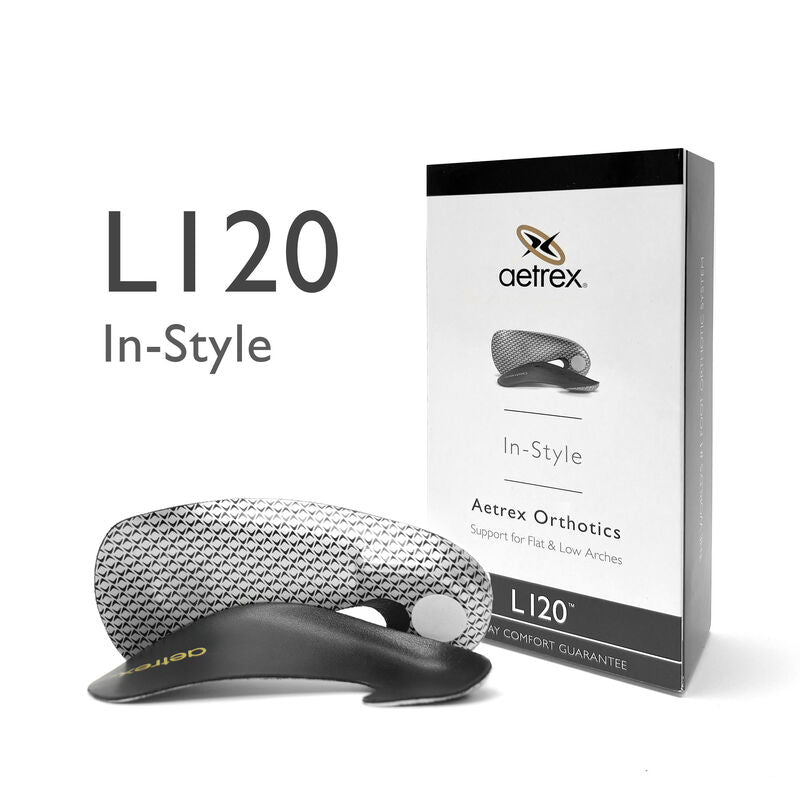 Men's In-Style Posted Orthotics - Insole for Dress Shoes