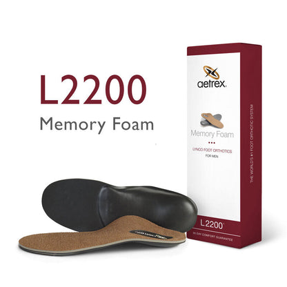 Men's Memory Foam Orthotics - Insole for Extra Cushioning