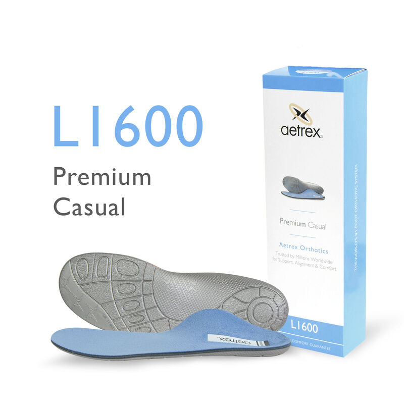 Men's Premium Casual Orthotics - Insoles for Everyday Activities