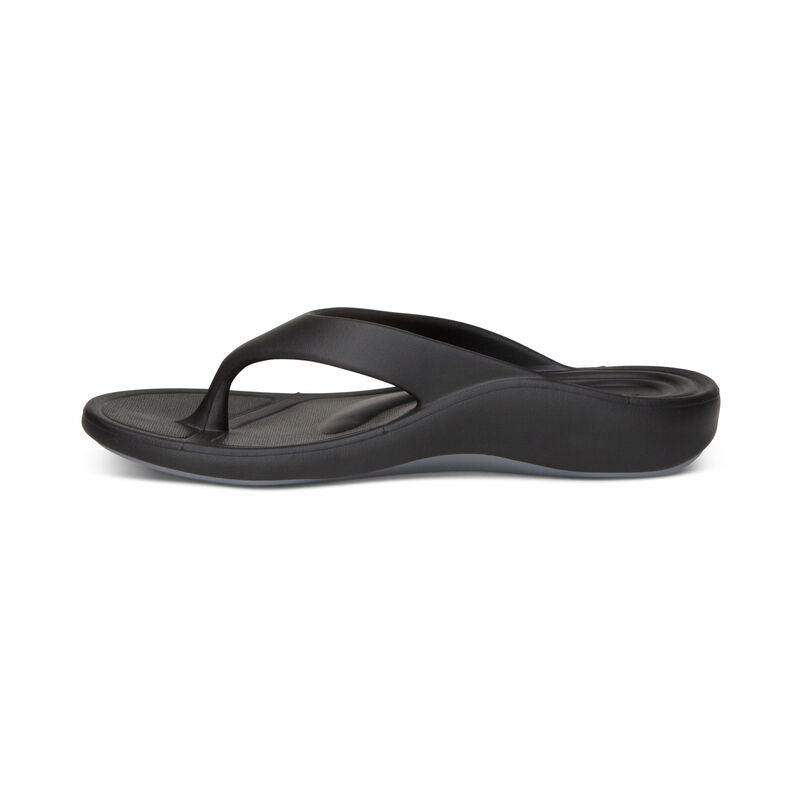 Maui Orthotic Women's Flips - Matte Black