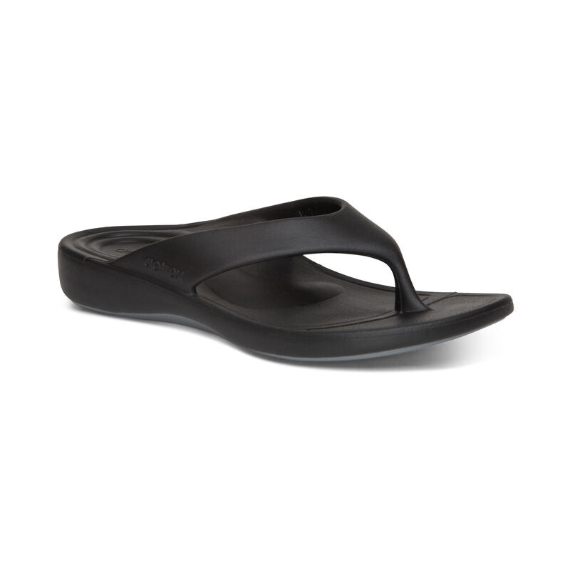 Maui Orthotic Women's Flips - Matte Black