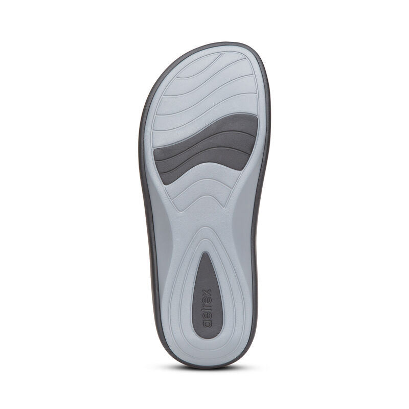 Maui Orthotic Women's Flips - Matte Black