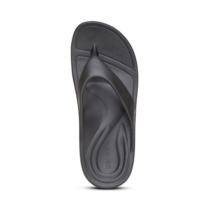 Maui Orthotic Women's Flips - Matte Black