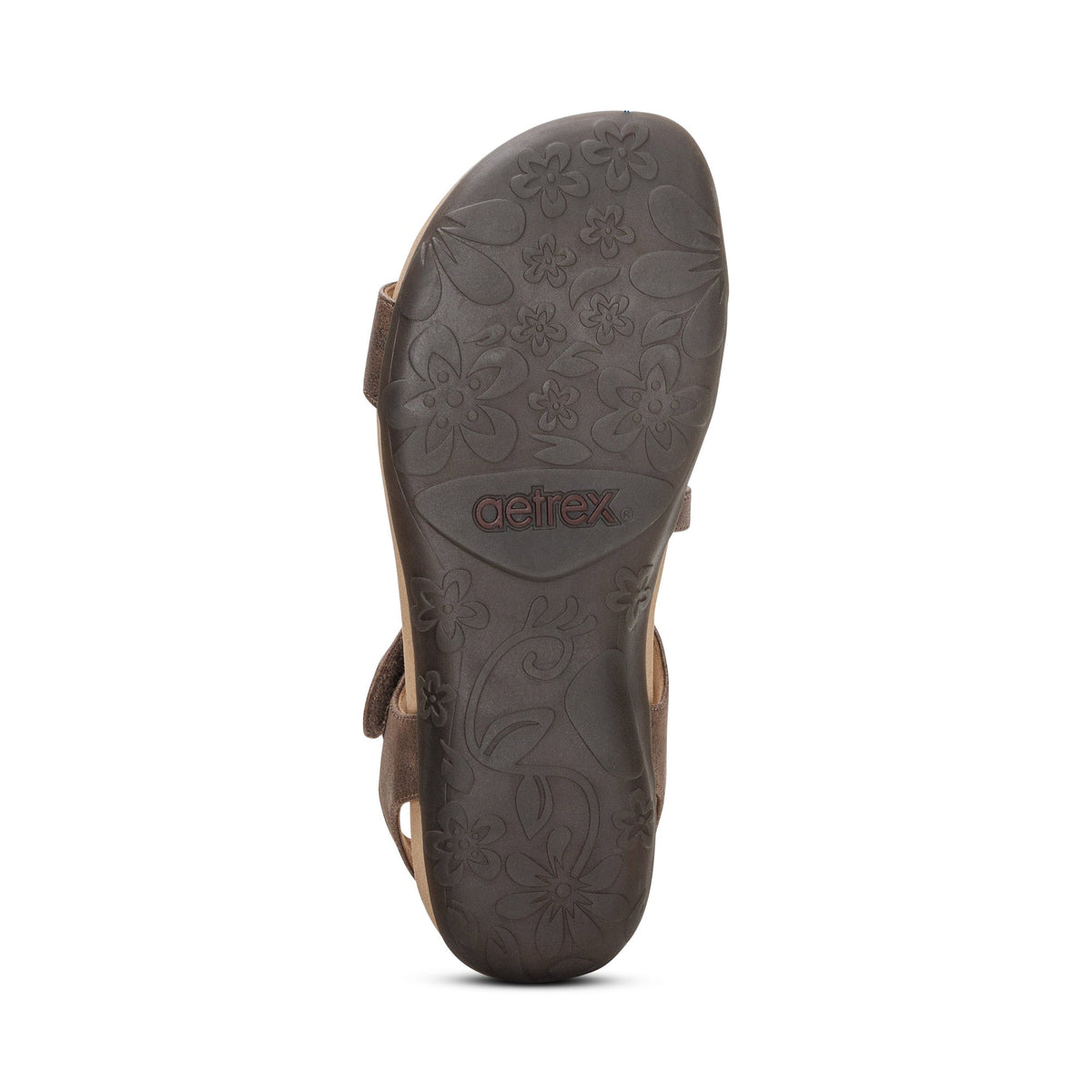Jess Adjustable Quarter Strap Sandal - Bronze