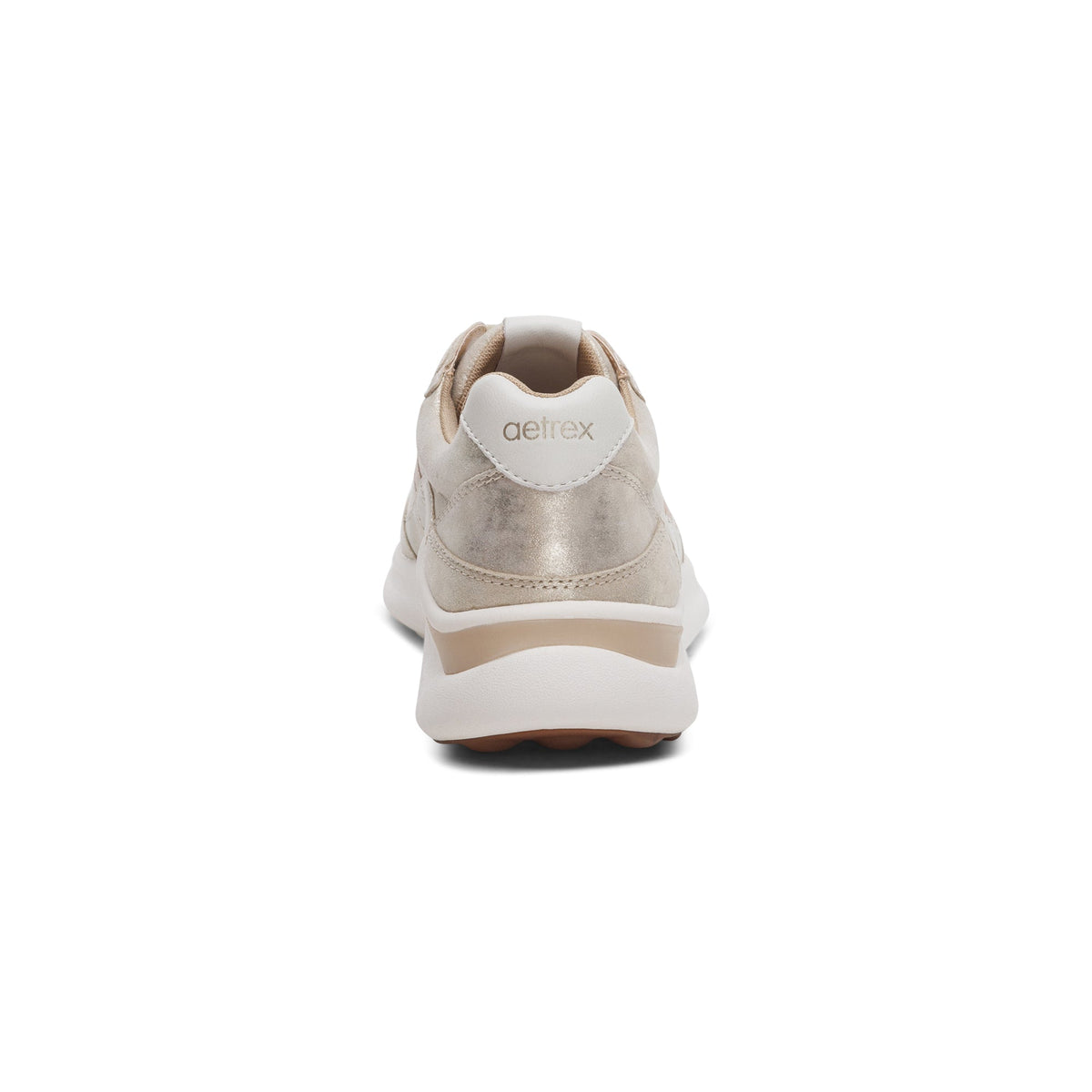 Emily Lace-Up Sneaker - Champagne