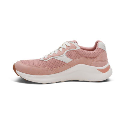 Emily Lace-Up Sneaker - Peach