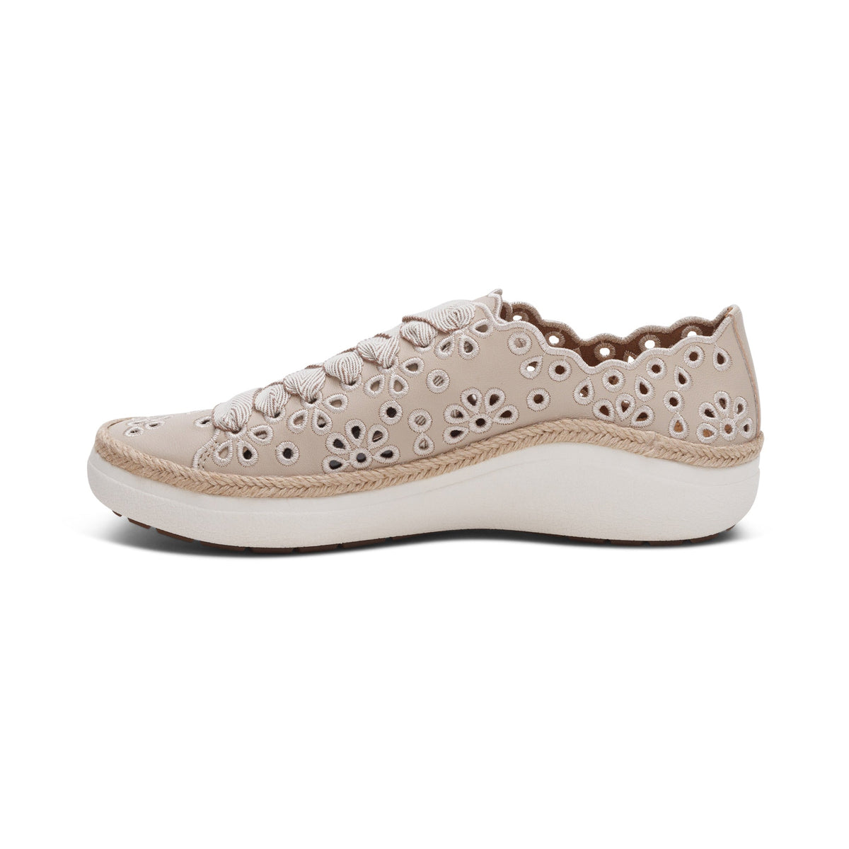 Charlotte Lace-Up Sneaker - Tan